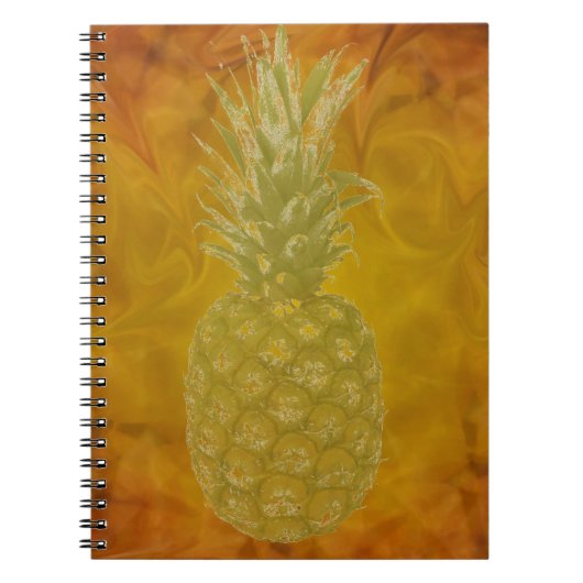Ananas Notizblock (Vorderseite)