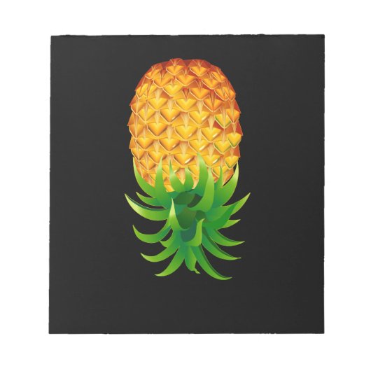 Ananas Notizblock (Vorderseite)