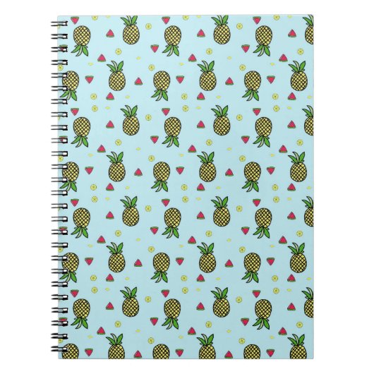 Ananas Notizblock (Vorderseite)