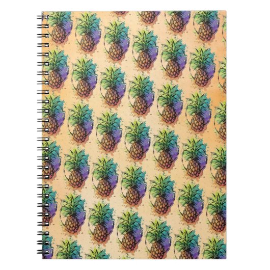 Ananas Notizblock (Vorderseite)