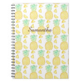 Ananas Notizblock (Vorderseite)