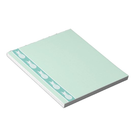 Ananas Notizblock (angewinkelt)