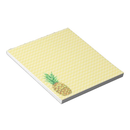 Ananas Notizblock (angewinkelt)