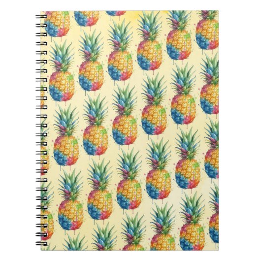 Ananas Notizblock (Vorderseite)