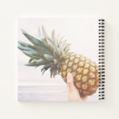 Ananas Notizblock (Rückseite)