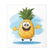 Ananas Notizblock (Vorderseite)