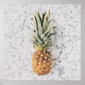Ananas Obst Foto Poster (Vorne)