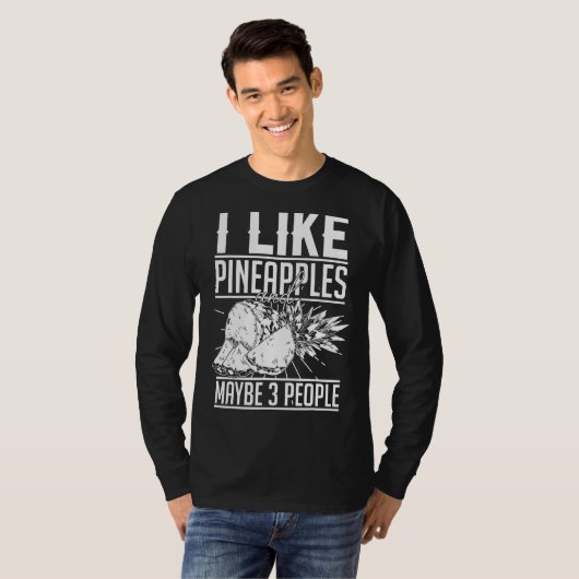 Ananas Obstsaft-Hawaiianische Zitate 2 T-Shirt (Vorne ganz)