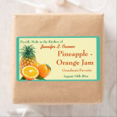 Ananas-Orange-Marmelade oder Preserve-Canning-Jar (Insitu)