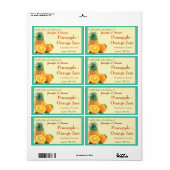 Ananas-Orange-Marmelade oder Preserve-Canning-Jar (Vorne)