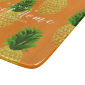 Ananas Orange Schneidebrett (Ecke)