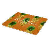 Ananas Orange Schneidebrett (Ecke)