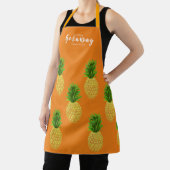 Ananas Orange Schürze (InSitu)