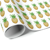 Ananas - Packpapier (Rolleneckpunkt)