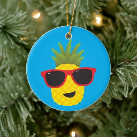 Ananas Pal Keramik Ornament (Baum)