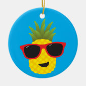 Ananas Pal Keramik Ornament (Vorne)