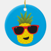 Ananas Pal Keramik Ornament (Hinten)