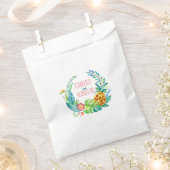 Ananas-Palmen Geschenktütchen (Ausgeschnitten)