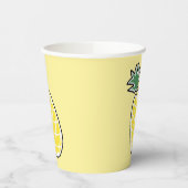 Ananas-Papier-Cup Pappbecher (Links)