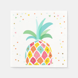 Ananas Papier Napkins Birthday Tropical Aloha Serviette