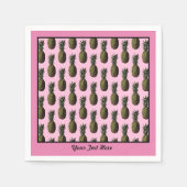 Ananas-Papier Napkins Serviette (Vorderseite)