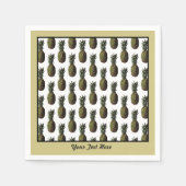 Ananas-Papier Napkins Serviette (Vorderseite)