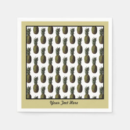 Ananas-Papier Napkins Serviette