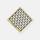 Ananas-Papier Napkins Serviette (Ecke)