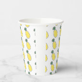 Ananas-Papiergruppen Pappbecher (Links)