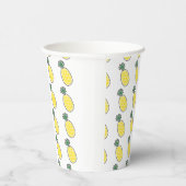 Ananas-Papiergruppen Pappbecher (Rechts)