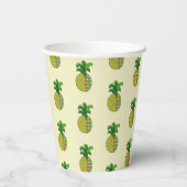 Ananas Pappbecher (Rückseite)