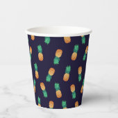 Ananas Pappbecher (Vorderseite)