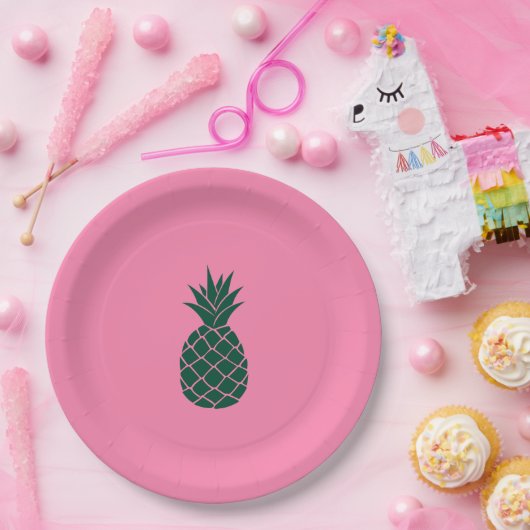 Ananas Pappteller (Party)