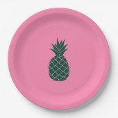 Ananas Pappteller (Vorderseite)