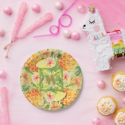 Ananas Pappteller (Party)