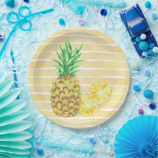 Ananas Pappteller (Party)