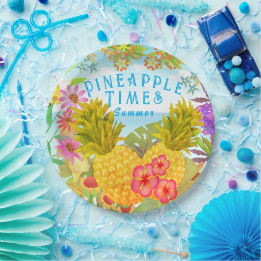 Ananas Pappteller (Party)