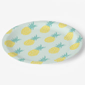 Ananas Pappteller (Schrägansicht)