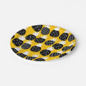 Ananas Pappteller (Schrägansicht)