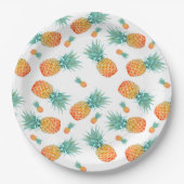 Ananas Pappteller (Vorderseite)