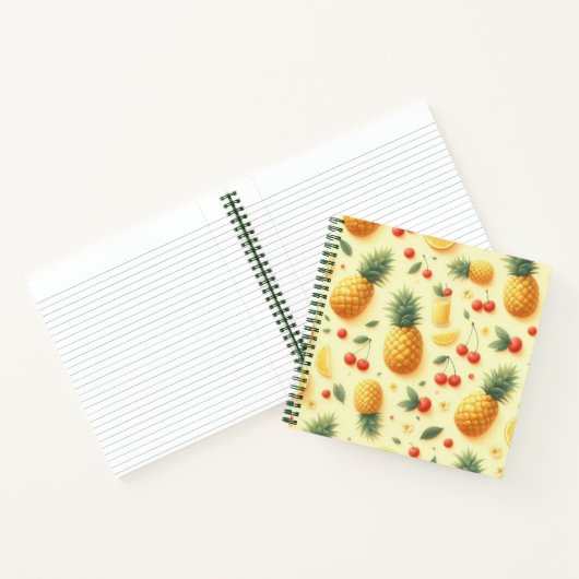 Ananas-Parade Notizblock (Innenseite)