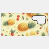 Ananas-Parade Samsung Galaxy Hülle (Rückseite (Horizontal))