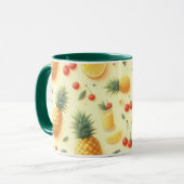 Ananas-Parade Tasse (Vorderseite Links)