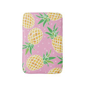 Ananas-Paradies: tropisches Muster Badematte (Vorderseite Vertikal)