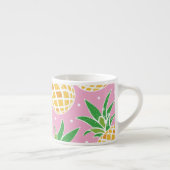Ananas-Paradies: tropisches Muster Espressotasse (Rechts)