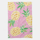 Ananas-Paradies: tropisches Muster Geschirrtuch (Vertikal)
