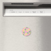 Ananas-Paradies: tropisches Muster Magnet (In Situ (Geschirrspüler))