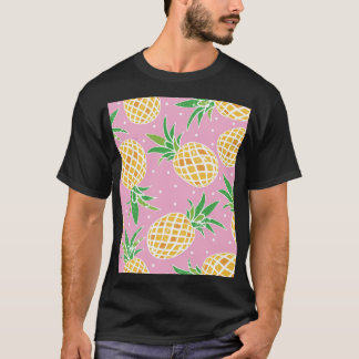 Ananas-Paradies: tropisches Muster T-Shirt