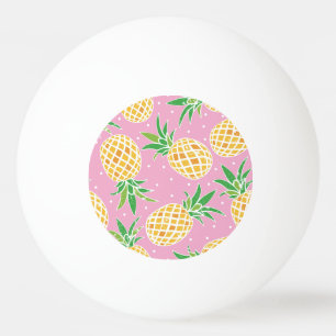 Ananas-Paradies: tropisches Muster Tischtennisball
