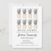 Ananas Party Bridal Dusche Einladung (Vorderseite)